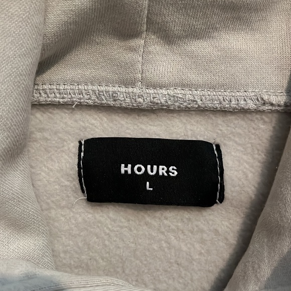 Hours drop shoulder hoodie - Picture 2 of 2